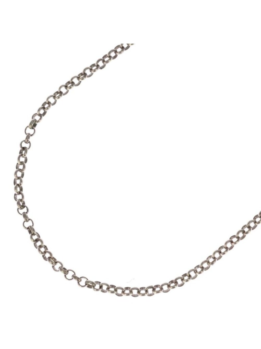 Chrome Hearts Neckchain Roll Chain Necklace Silver